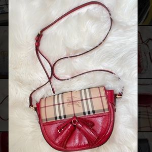 Burberry Haymarket Maydown Crossbody